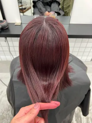 ミディアム カラー 🌷︎あすか🌷 JILLSTUDIOのヘアスタイル