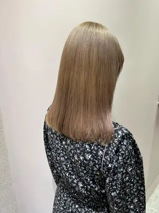 ミディアム カラー 🌟透明感カラー🌟 恵比寿/sayuのヘアスタイル