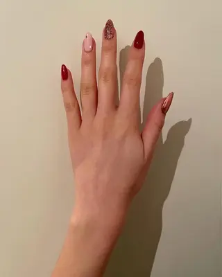 ネイル Amber21.所属・Nagahama Akariのネイルデザイン