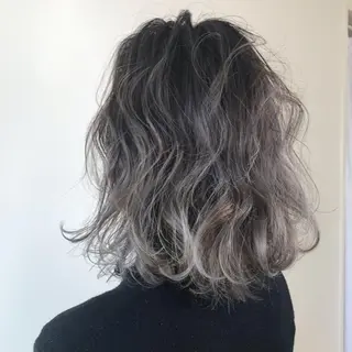 ミディアム カラー Lien 深井店のヘアスタイル