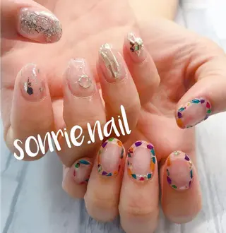 セミロング カラー パーマ ヘアアレンジ メンズ ネイル マツエク・マツパ 美容室 ソンリエのヘアスタイル