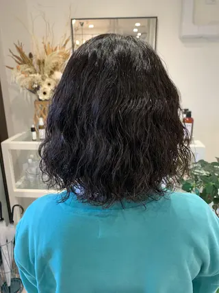 パーマ 大友 麻衣のヘアスタイル