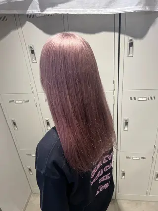 ロング カラー 🎀暖色/ラベンダー /paru🤍のヘアスタイル