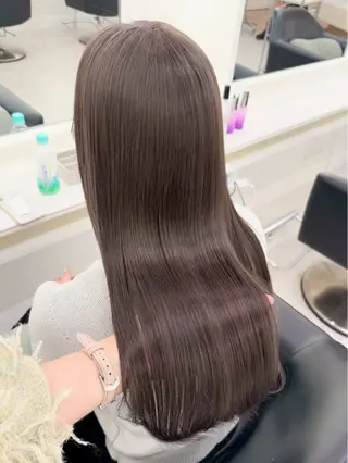 ロング カラー ParveMix 岡本えりかのヘアスタイル