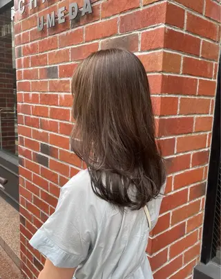 セミロング レイヤーカット/髪質 改善/Hayatoのヘアスタイル