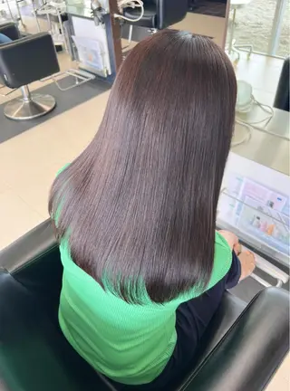 ロング 田川 弥空のヘアスタイル