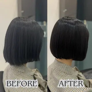 ショート YASU🍎CUT 赤系カラー/ヘアケアのヘアスタイル