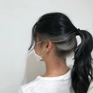 セミロング 髪質改善/艶カラー 前川南のヘアスタイル