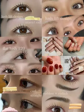 ネイル flanfika/ 吉原のマツエク・マツパデザイン