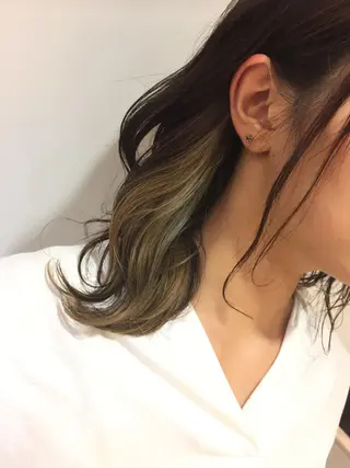 ミディアム メンズパーマ/難波/ 心斎橋　室園亮佑のヘアスタイル