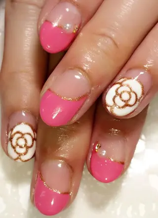 ネイル ラウバイマノマノ なかざとのネイルデザイン