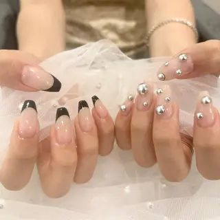 ネイル ＿WHITE+南海難波店所属・_WHITE+ 南海難波店のネイルデザイン