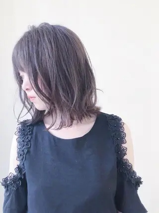 ミディアム 脇田 克巳のヘアスタイル