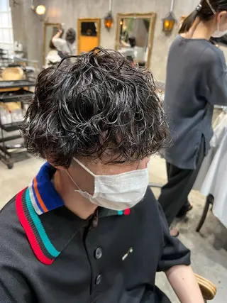 パーマ メンズ GO TODAY 原宿本店所属・髪質改善/縮毛矯正 /DAIKIのヘアスタイル