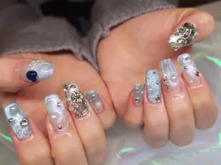 ネイル 💜bora .のネイルデザイン