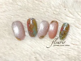 ネイル フルリール 【プライベートサロンのネイルデザイン