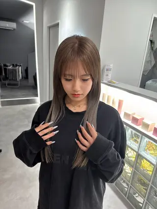 カラー 中島 涼葉のヘアスタイル