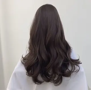 ロング カラー ヘアアレンジ レイヤー×透明感カラ ーHAYATOのヘアスタイル