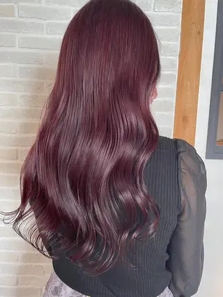 ロング カラー hair salon Ranun髪質改善のヘアスタイル