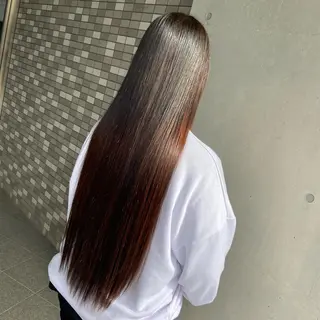 ロング インナーカラー指名 No.1菊池柊真のヘアスタイル