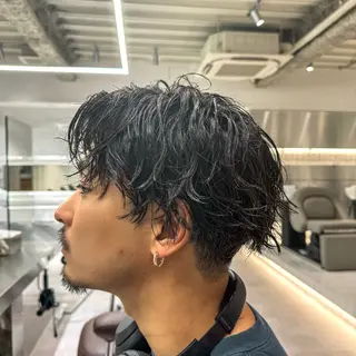 パーマ メンズ メンズ特化ニュアンス パーマ RYOのヘアスタイル