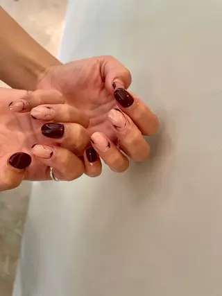 ネイル SALON VILLAGE AOYAMA 2nd.所属・NAKAMURA HARUKAのネイルデザイン