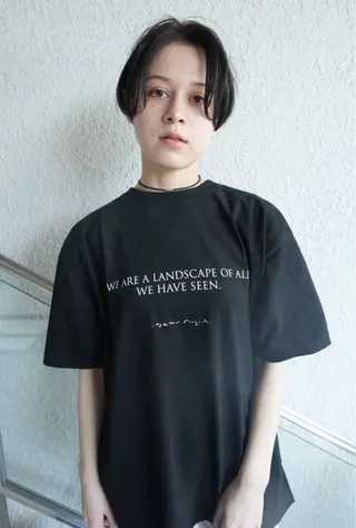 ショート triccabalconyhayama所属・shimoozaki Kazuyaのヘアスタイル