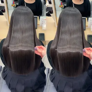 ロング 韓国風/髪質改善/ Kiyoraのヘアスタイル