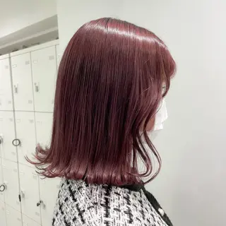 ショート カラー ヘアアレンジ 💗横浜美容室 💗HARUNAのヘアスタイル