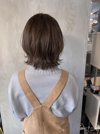 ショート カラー ヘアアレンジ stylist/蛯谷 珠里のヘアスタイル