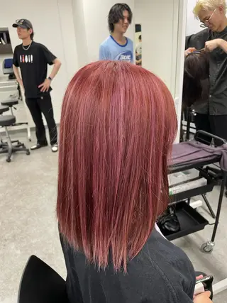 カラー ️🩷ハイトーン特化 RYUGA️🩵のヘアスタイル