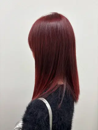 ミディアム カラー トレンドカラー🎀 miku🪞🩰のヘアスタイル