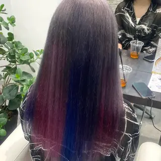 ロング カラー ハイトーン/髪質改善 /韓国SUZUKAのヘアスタイル