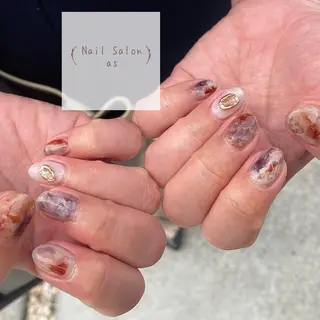 ネイル Nail Salon as-アス-のネイルデザイン