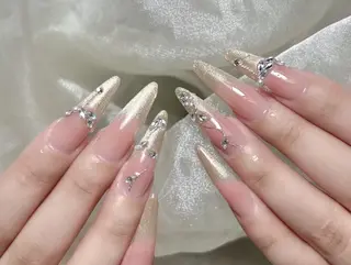 ネイル By moonネイル 🌷ワンホン/韓国風のネイルデザイン