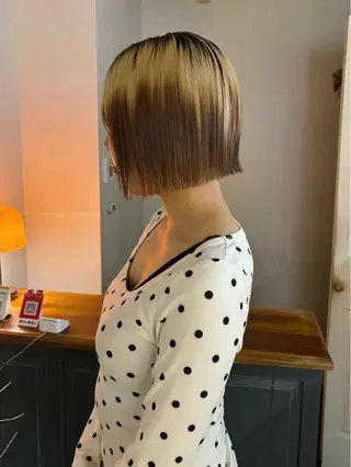 ショート カラー 林　蓮／レイヤー /透明感カラーのヘアスタイル