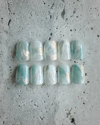 ネイル 手描きアート🎨 tama|竹ノ塚のネイルデザイン