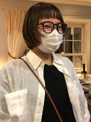 ショート NOUN所属・eri kinjoのヘアスタイル