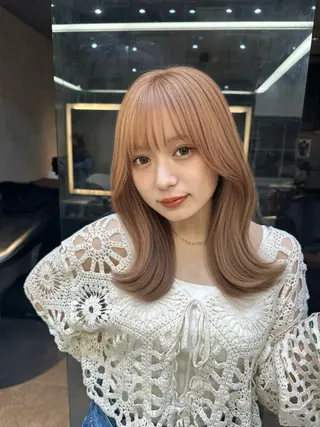 ミディアム カラー 🇰🇷韓国ヘア/ レイヤー/まさ❣️のヘアスタイル