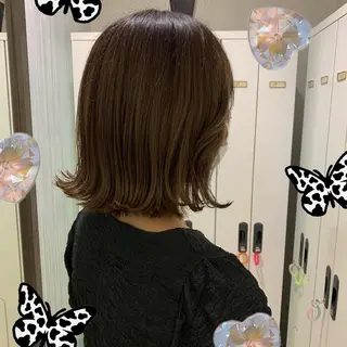 ショート ぷつっとボブ/ちゅる ピンク/mika☆のヘアスタイル