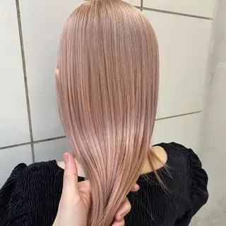 ミディアム ハイトーン/ ボブ 中村麟のヘアスタイル