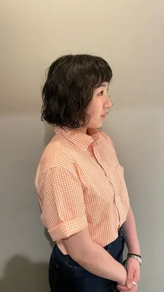 ミディアム パーマ 原宿/ケパーマ 🧺ユウマのヘアスタイル