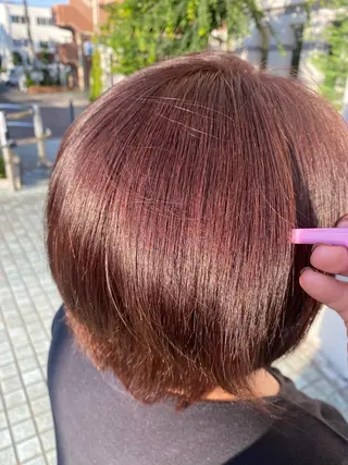 ショート 藤野 凪沙のヘアスタイル