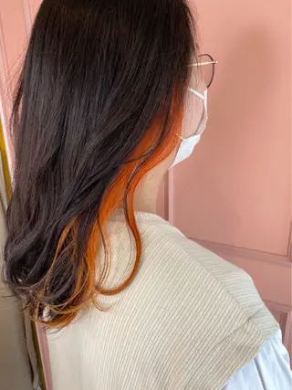 カラー 中山 知優のヘアスタイル