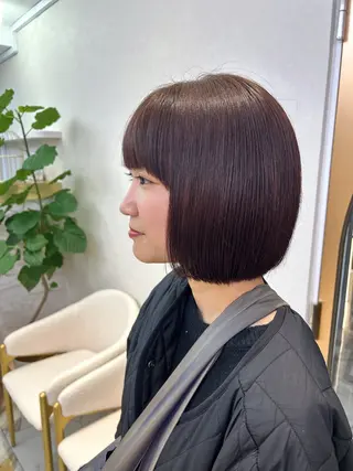 ショート カラー 佐合 梨花 / ｅａｕ〈オー〉のヘアスタイル