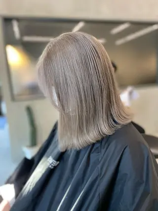 ミディアム カラー レイヤー/柔色 カラー/SAkiのヘアスタイル