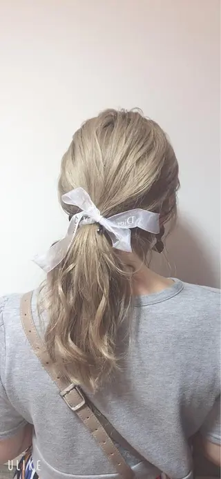 ロング カラー 韓国hair ·͜· watanabeのヘアスタイル