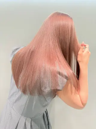 カラー Haru/ブリーチ /レイヤーカットのヘアスタイル