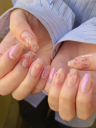 ネイル 3dパーツ/流行り 👧shushu❤️のネイルデザイン