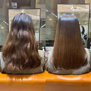 セミロング り ほのヘアスタイル